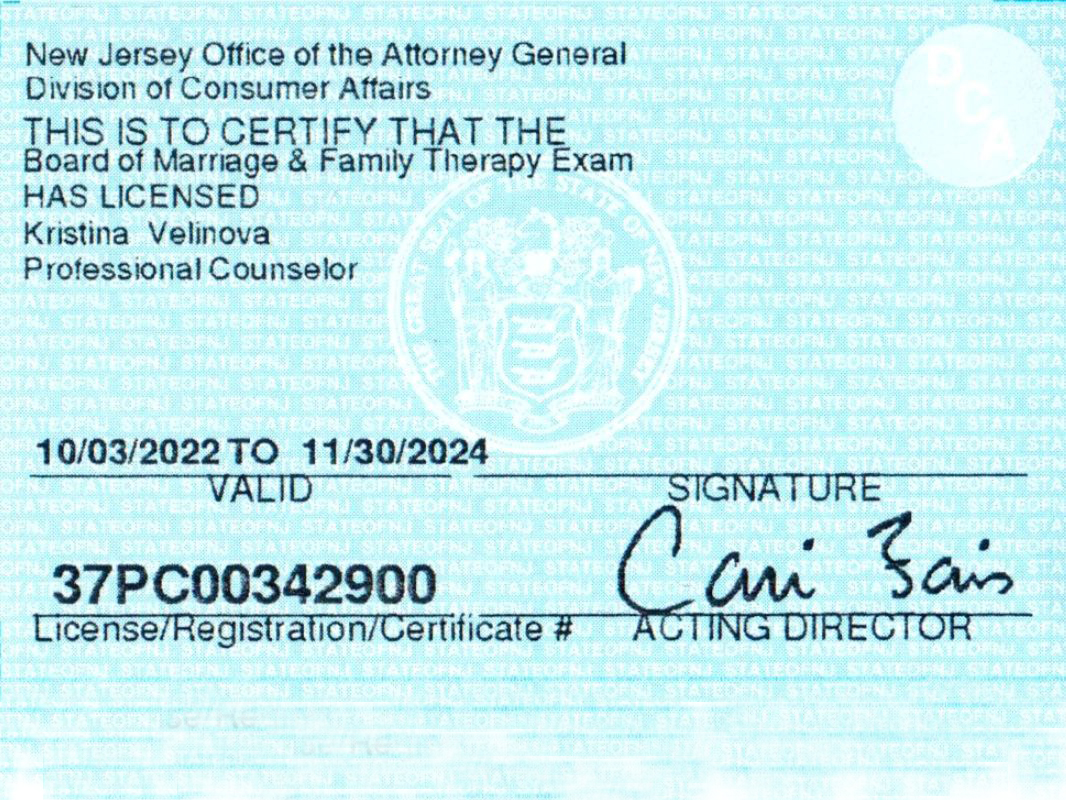 License